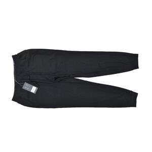 VRST Limitless Men Regular Size S Pure Black Slim Fit Jogger Pants Polyester NEW